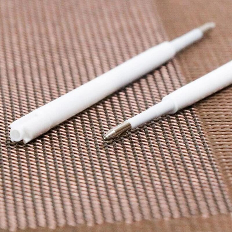 30 vnt / nustatytas Tušinukų pildymas Mėlynas juodas Rašalas 1,0 mm Europos standarto G2 Tušinukų užpildymo strypas, skirtas rašiklių rašymo dalims