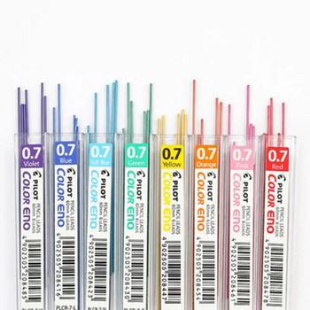 Многоцветен механичен молив 0,7 mm 2B цветен графитен молив, автоматичен пълнител за молив Аксесоари за писане и рисуване