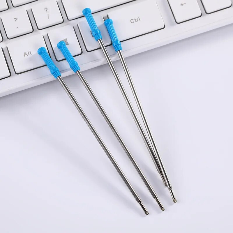 20 τμχ/παρτίδα 11,6 εκ. Ειδικά Ανταλλακτικά Μεταλλικά Στυλό για Ρολό Στυλό 0,5mm Ράβδος Στυλό Υπογραφής Ανταλλακτικό Γραφείο Σχολική Χαρτικά