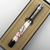 JINHAO Classic Ceramics pastapliiats Plum Blossom Office School Supplies RollerBall Pen