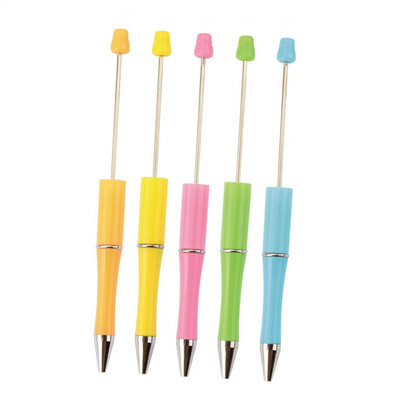 Pērlīšu pildspalva ballīšu dekorēšana DIY skolas biroja rakstīšanas piederumi lodīšu pildspalva lodīšu pildspalva, kas paredzēta DIY dāvanu izgatavošanai, rakstīšanai klases birojs