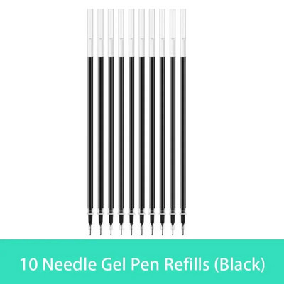 10/20/30 τμχ/σετ 0,5 χιλιοστών πένα τζελ Ανταλλακτικά Γραφείου Ράβδοι Υπογραφής Κόκκινο Μπλε Μαύρο Μελάνι Γραφείου Σχολική Γραφική Βελόνα Είδη γραφής