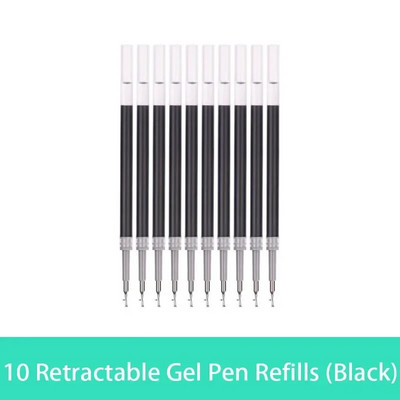 10/20/30 τμχ/σετ 0,5 χιλιοστών πένα τζελ Ανταλλακτικά Γραφείου Ράβδοι Υπογραφής Κόκκινο Μπλε Μαύρο Μελάνι Γραφείου Σχολική Γραφική Βελόνα Είδη γραφής