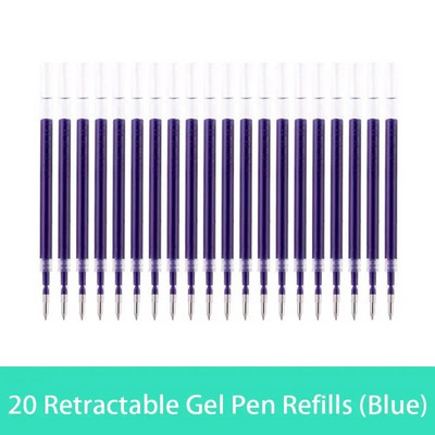 10/20/30 τμχ/σετ 0,5 χιλιοστών πένα τζελ Ανταλλακτικά Γραφείου Ράβδοι Υπογραφής Κόκκινο Μπλε Μαύρο Μελάνι Γραφείου Σχολική Γραφική Βελόνα Είδη γραφής