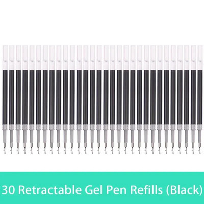 10/20/30 τμχ/σετ 0,5 χιλιοστών πένα τζελ Ανταλλακτικά Γραφείου Ράβδοι Υπογραφής Κόκκινο Μπλε Μαύρο Μελάνι Γραφείου Σχολική Γραφική Βελόνα Είδη γραφής