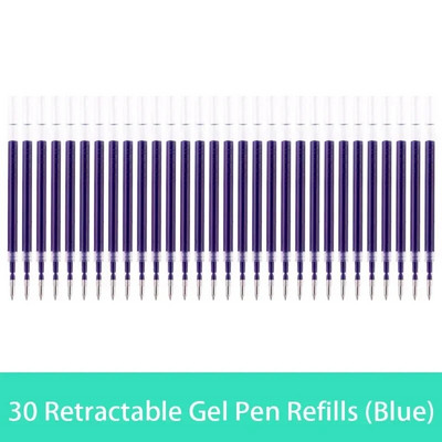 10/20/30 τμχ/σετ 0,5 χιλιοστών πένα τζελ Ανταλλακτικά Γραφείου Ράβδοι Υπογραφής Κόκκινο Μπλε Μαύρο Μελάνι Γραφείου Σχολική Γραφική Βελόνα Είδη γραφής