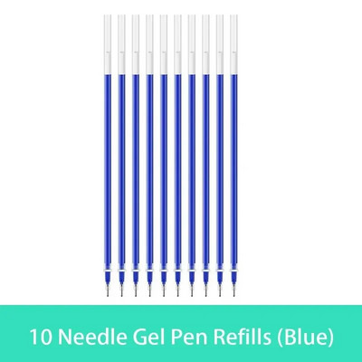 10/20/30 τμχ/σετ 0,5 χιλιοστών πένα τζελ Ανταλλακτικά Γραφείου Ράβδοι Υπογραφής Κόκκινο Μπλε Μαύρο Μελάνι Γραφείου Σχολική Γραφική Βελόνα Είδη γραφής