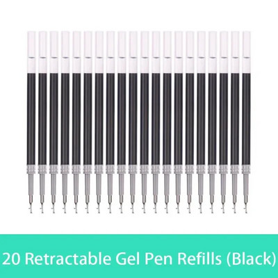 10/20/30 τμχ/σετ 0,5 χιλιοστών πένα τζελ Ανταλλακτικά Γραφείου Ράβδοι Υπογραφής Κόκκινο Μπλε Μαύρο Μελάνι Γραφείου Σχολική Γραφική Βελόνα Είδη γραφής