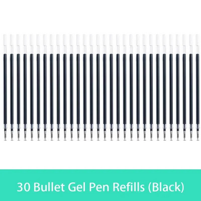 10/20/30 τμχ/σετ 0,5 χιλιοστών πένα τζελ Ανταλλακτικά Γραφείου Ράβδοι Υπογραφής Κόκκινο Μπλε Μαύρο Μελάνι Γραφείου Σχολική Γραφική Βελόνα Είδη γραφής