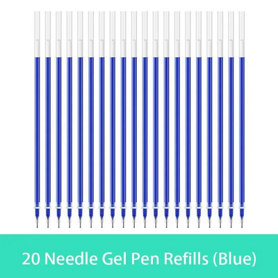 10/20/30 τμχ/σετ 0,5 χιλιοστών πένα τζελ Ανταλλακτικά Γραφείου Ράβδοι Υπογραφής Κόκκινο Μπλε Μαύρο Μελάνι Γραφείου Σχολική Γραφική Βελόνα Είδη γραφής