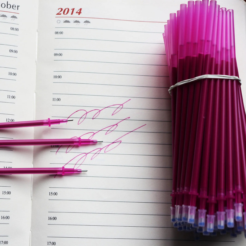 20 τμχ/Σετ Γραφείο Gel στυλό Erasable Refill Magic Erasable Refill 0,5mm Candy Color School School Γραφικό Εργαλείο γραφής