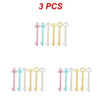 1/2/3PCS Creative Retro Series atslēgu modelēšana 0,5 mm gēla pildspalva studentu mācību kancelejas piederumi Dāvanas skolas biroja piederumi