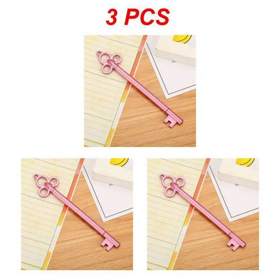 1/2/3PCS Creative Retro Series atslēgu modelēšana 0,5 mm gēla pildspalva studentu mācību kancelejas piederumi Dāvanas skolas biroja piederumi