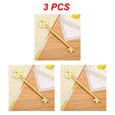 1/2/3PCS Creative Retro Series atslēgu modelēšana 0,5 mm gēla pildspalva studentu mācību kancelejas piederumi Dāvanas skolas biroja piederumi