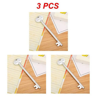 1/2/3PCS Creative Retro Series atslēgu modelēšana 0,5 mm gēla pildspalva studentu mācību kancelejas piederumi Dāvanas skolas biroja piederumi