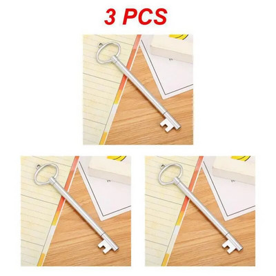 1/2/3PCS Creative Retro Series atslēgu modelēšana 0,5 mm gēla pildspalva studentu mācību kancelejas piederumi Dāvanas skolas biroja piederumi