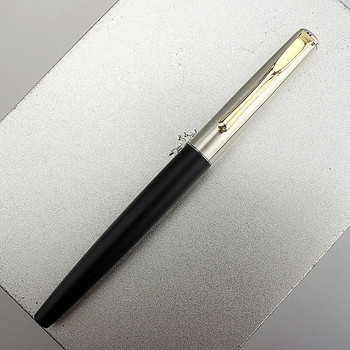 Висококачествена метална химикалка 0,7 mm Rollerball Caneta Blue Black Ink Pens for School Office Химикалка
