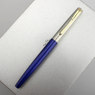 Augstas kvalitātes metāla lodīšu pildspalva 0,7 mm Rollerball Caneta zila melna tintes pildspalva skolas biroja lodīšu pildspalvai