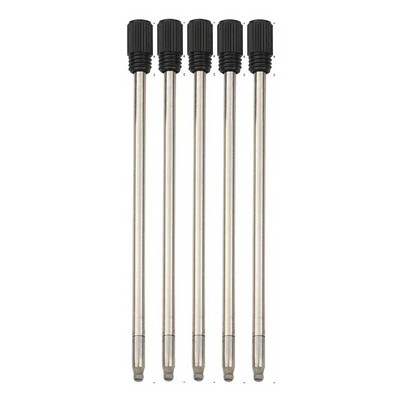 5/10/20/50 vnt. 7 cm ilgio metalinio rašiklio papildymas, skirtas krištolo deimantinio tušinuko kasetės šerdies stacionarioms mokyklinėms reikmenims