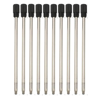 5/10/20/50 vnt. 7 cm ilgio metalinio rašiklio papildymas, skirtas krištolo deimantinio tušinuko kasetės šerdies stacionarioms mokyklinėms reikmenims