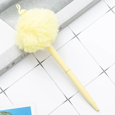 1gab kristāla spīdīga metāla kroņa matu lodīšu pildspalva Interesanta lodīšu pildspalva Skolas kancelejas piederumi Skolas biroja piederumi