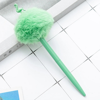 1gab kristāla spīdīga metāla kroņa matu lodīšu pildspalva Interesanta lodīšu pildspalva Skolas kancelejas piederumi Skolas biroja piederumi