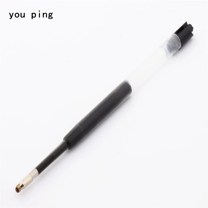 Uus kvaliteetne 5 tk Blue Black Gel tint Pastapliiats kontori kooli õpilaste kirjatarbed pastapliiatsi täitmine