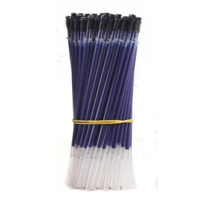 20 gab/partija gēla pildspalvas uzpilde neitrāla tintes pildspalva 0,38 mm melna zila sarkana adatas uzgaļa uzpildes stienis biroja skolas eksāmenu piederumiem