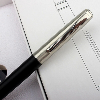 Луксозна висококачествена метална ролкова химикалка Бизнес офис Химикалка Канцеларски материали за училище Персонализирани подаръци Химикалки Писане