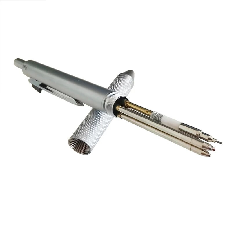 20 tk/partii Vahetatavad metallist täidised mitmevärvilise pastapliiatsi jaoks, must sinine punane täidis Kontorikool, õpilaste kirjatarbed