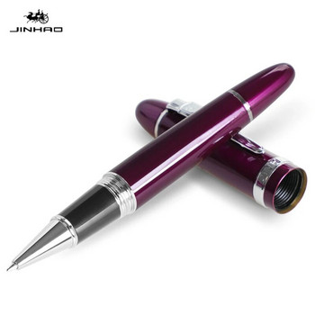 JINHAO 159 Луксозна многоцветна метална ролкова химикалка Химикалки за подпис за бизнес писане Офис Училищни пособия Канцеларски материали Подарък