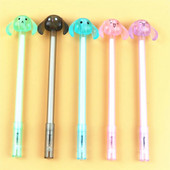 Radoša Kawaii Rabbit Earstyling cute formas pildspalva Studentu želejveida pildspalva Skolas biroja kancelejas preces dāvana