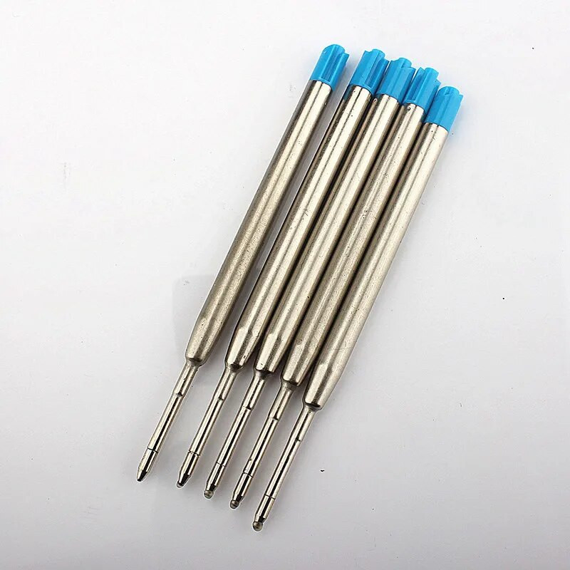 Vairumtirdzniecība lodīšu pildspalvas uzpilde gluda, smalka 0,7 mm vidēja pildījuma daļas bērniem studentiem Skolas biroja rakstīšanas rīki