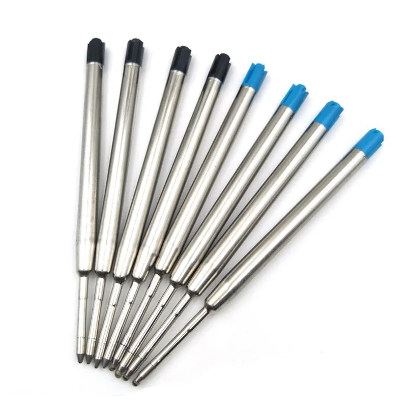 10 τμχ 9,8 εκ. Αντικαταστάσιμα μεταλλικά ανταλλακτικά στυλό 0,7 χιλιοστών Ειδικές ράβδοι ανταλλακτικού στυλό γραφείου Business Business για γραφή γραφικής ύλης