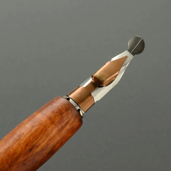 5 τμχ Λογοτεχνικό ρετρό ξύλινο στυλό 5 μύτης Σετ αντίκες στυλό γραφής καλλιγραφίας γραφείου Εργαλεία γραφής επιστολόχαρτου