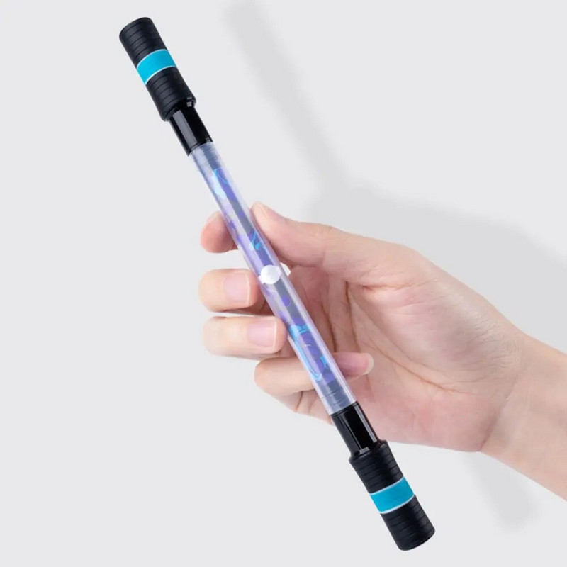 Νεωτερισμός Περιστρεφόμενο στυλό τυχερών παιχνιδιών Παιδικό δώρο Παιχνίδι μαθητή Περιστρεφόμενο ανακούφιση πίεσης Περιστροφικό στυλό Σχολική γραφική ύλη