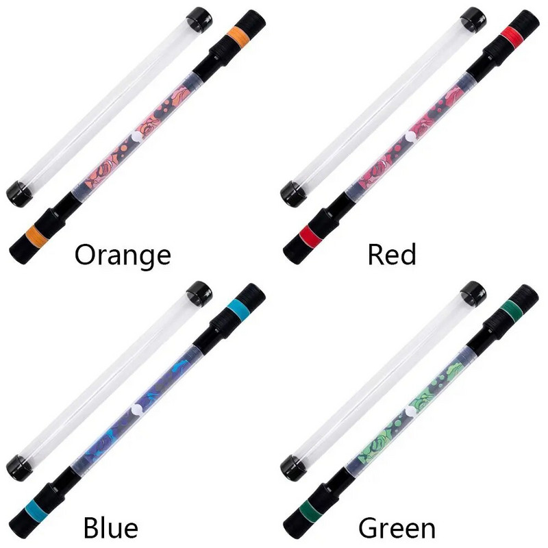 Νεωτερισμός Περιστρεφόμενο στυλό τυχερών παιχνιδιών Παιδικό δώρο Παιχνίδι μαθητή Περιστρεφόμενο ανακούφιση πίεσης Περιστροφικό στυλό Σχολική γραφική ύλη