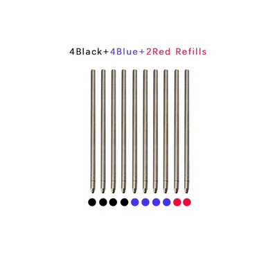 Metalinis daugiaspalvis rašiklis 4 viename gravitacijos jutiklio tušinukas 3 spalvų rutulinis rašiklis ir 1 mechaninis pieštukas Biuro raštinės reikmenys Gfit