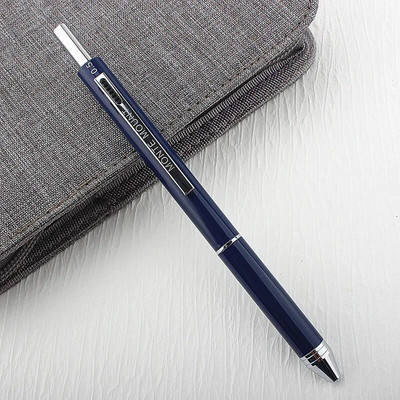 Metalinis daugiaspalvis rašiklis 4 viename gravitacijos jutiklio tušinukas 3 spalvų rutulinis rašiklis ir 1 mechaninis pieštukas Biuro raštinės reikmenys Gfit