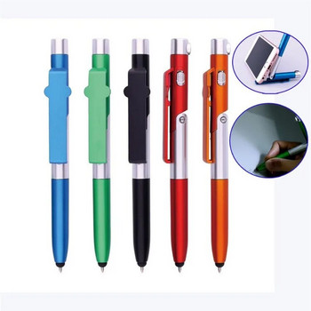 Στυλό με ελαφριά LED πολυλειτουργική αναδιπλούμενη βάση για θήκη τηλεφώνου Νυχτερινό στυλό γραφικής ανάγνωσης για μαθητή γραφείου