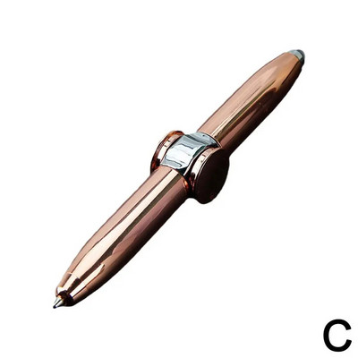Στυλό LED Fidget Spinner Pressure Student Δώρο Στυλό με στροβιλισμό LED Περιστρεφόμενο στυλό επιστολόχαρτο