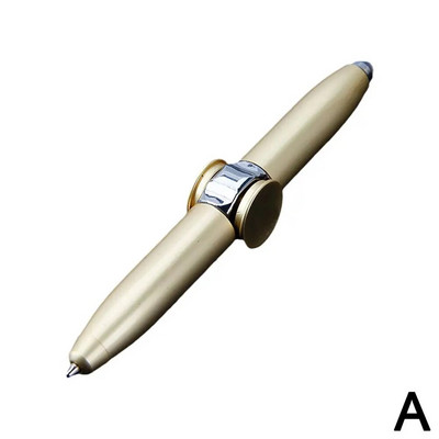 Στυλό LED Fidget Spinner Pressure Student Δώρο Στυλό με στροβιλισμό LED Περιστρεφόμενο στυλό επιστολόχαρτο