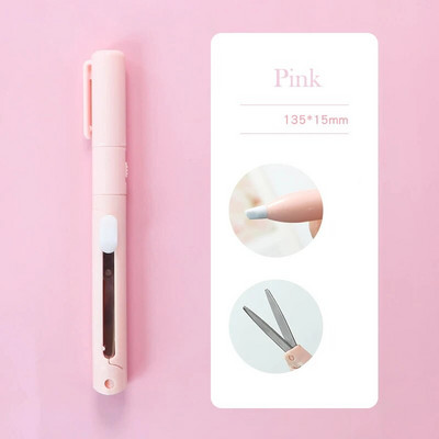 Pārnēsājams mini krāsu saliekams šķērveida pildspalvu griezējs izmērs drošs keramikas griezējs lietderība nazis papīrs darba dienasgrāmata skolas papīra apgriešana