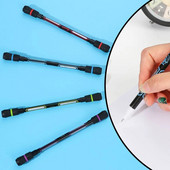 Mokyklos ir biuro reikmenys Neslystantis streso žaislas Kūrybinis suktukas, besisukantis rašiklis, stresą mažinantys rašymo įrankiai