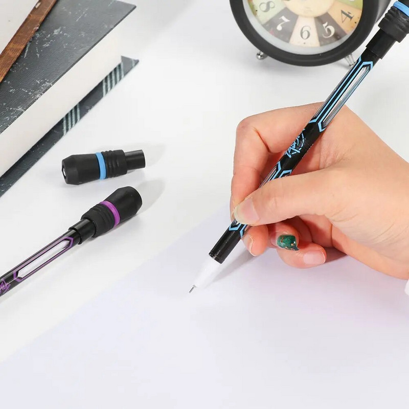 Mokyklos ir biuro reikmenys Neslystantis streso žaislas Kūrybinis suktukas, besisukantis rašiklis, stresą mažinantys rašymo įrankiai