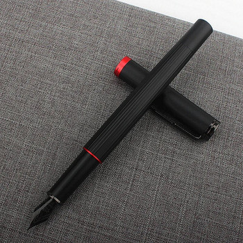 Jinhao 88 Metal Fountain Pen F Nib 0,5 mm Ink Pen Converter училище Бизнес Писане Подаръци Химикалки със стрелка клип