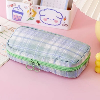 Μολυβοθήκη 1 Piece Fashion JK Series για Παιδική Απλότητα Τσάντα μολυβοθήκη ριγέ γραμμής Φοιτητική τσάντα αποθήκευσης χαρτικών υψηλής χωρητικότητας