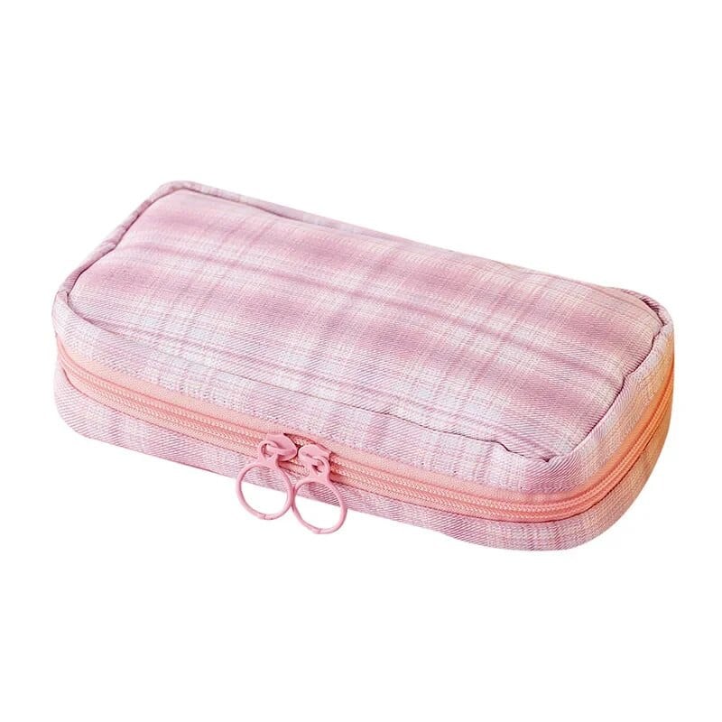 Μολυβοθήκη 1 Piece Fashion JK Series για Παιδική Απλότητα Τσάντα μολυβοθήκη ριγέ γραμμής Φοιτητική τσάντα αποθήκευσης χαρτικών υψηλής χωρητικότητας