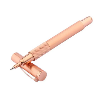 розово-златиста ролкова химикалка метална писалка с мастило Elegante Signature сладка химикалка Канцеларски материали Офис Училищни пособия Писане