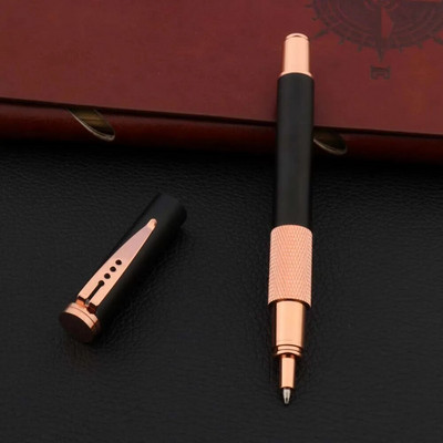 roosa kuldne Rollerball Pen metallist tindipliiats Elegantne Signature armas pliiats Kirjatarbed Kontoritarbed Koolitarbed Kirjutamine